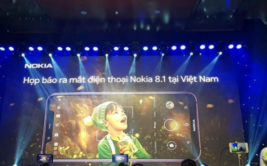 Nokia 8.1 ra mắt tại Việt Nam cùng khuyến mãi hấp dẫn