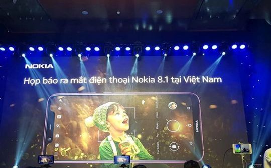 Nokia 8.1 ra mắt tại Việt Nam cùng khuyến mãi hấp dẫn