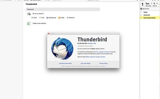 Mozilla Thunderbird hứa hẹn nhanh hơn trong năm 2019
