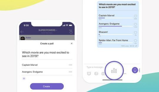 Viber thêm tính năng Poll vào Viber Chats