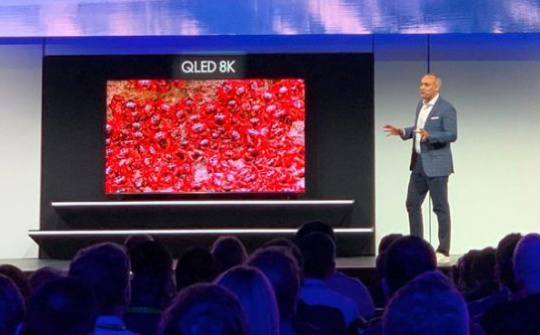 Samsung trình làng dòng QLED 8K tại CES 2019