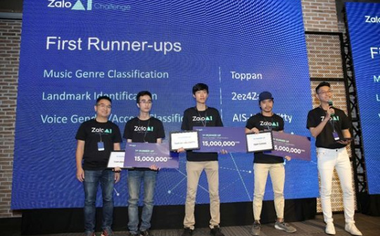 Zalo tái khởi động cuộc thi trí tuệ nhân tạo lớn nhất Việt Nam