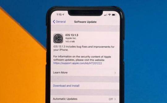 Bị than tiếp tục dính hàng loạt lỗi, Apple lại phát hành bản vá iOS 13