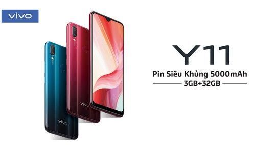 Vivo Y11 sẽ được mở bán từ ngày 22/10, gần 3 triệu đồng