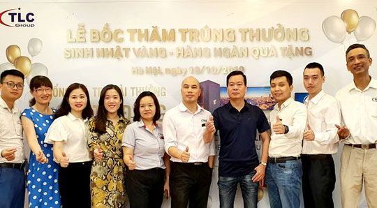 Công bố giải thưởng "Sinh nhật vàng hàng ngàn quà tặng" của TLC