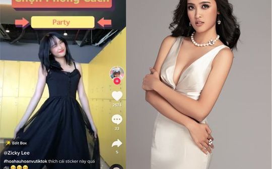 "Đấu trường nhan sắc" trên Tiktok thu hút hơn 33.000 video tham gia