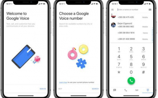 Google Voice cập nhật tính năng thực hiện cuộc gọi qua Siri