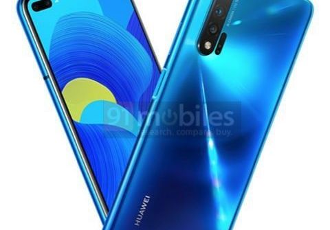 Huawei Nova 6 5G sẽ có thiết kế màn hình đục lỗ