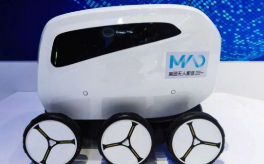 Robot sẽ thay con người giao đồ ăn đến tận cửa nhà