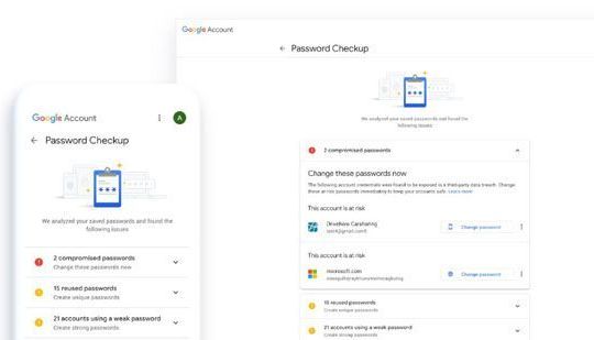 Công cụ kiểm tra mật khẩu Password Checkup chính thức ra mắt