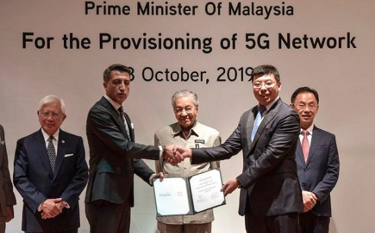 Huawei ký được thỏa thuận cung cấp mạng 5G tại Malaysia