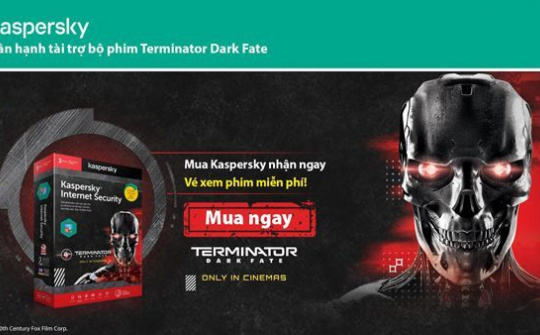 Điều gì khiến Kaspersky tặng hàng ngàn vé xem "Kẻ hủy diệt" cho người dùng Đông Nam Á?