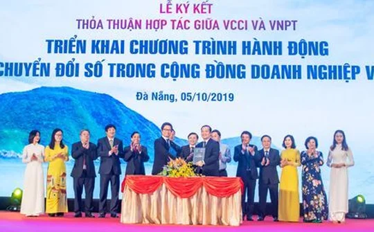 VNPT và VCCI hợp tác thúc đẩy quá trình chuyển đổi số tại Việt Nam