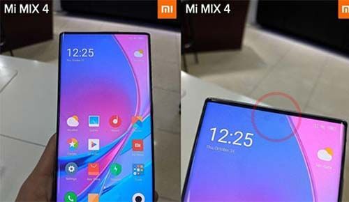 Xiaomi Mi Mix 4 bất ngờ xuất hiện với camera selfie ẩn dưới màn hình