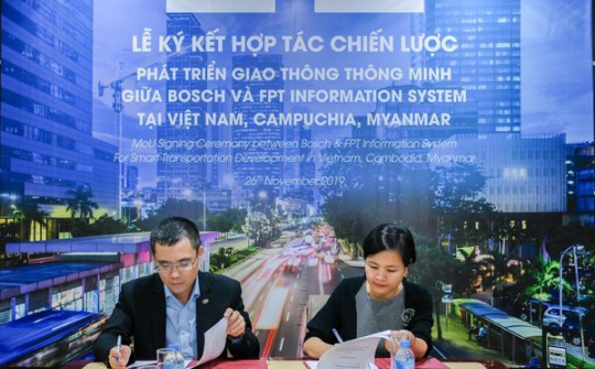 Bosch và FPT IS hợp tác trong mảng Giao thông thông minh