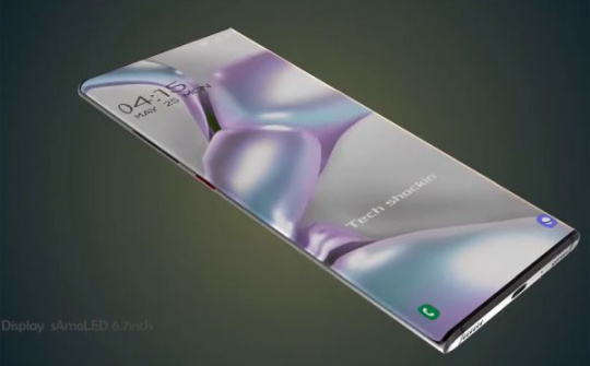 [Concept] Galaxy One với màn hình cong tràn viền không đục lỗ