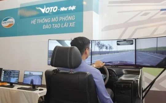 Viettel ra mắt hệ thống mô phỏng đào tạo lái xe chuẩn quốc tế