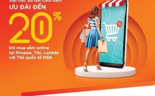 MSB triển khai loạt ưu đãi cuối năm cho các "tín đồ" mua sắm