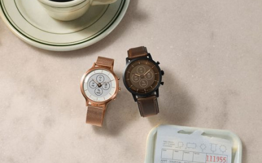 Fossil công bố smartwatch lai Hybrid HR với pin "chạy" hai tuần