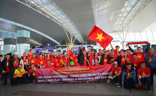 VinaPhone miễn phí Data Roaming cho CĐV sang Philippines cổ vũ đội tuyển bóng đá nam