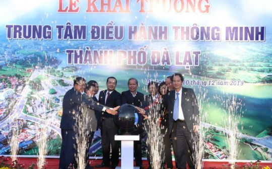 Ra mắt Trung tâm điều hành thông minh Thành phố Đà Lạt
