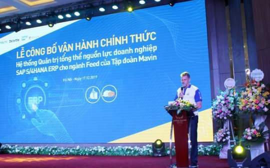 Mavin triển khai Hệ thống phần mềm SAP S/4HANA cho ngành thức ăn chăn nuôi