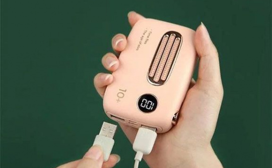 Xiaomi ra mắt sạc dự phòng 10000mAh theo phong cách đài Radio Retro