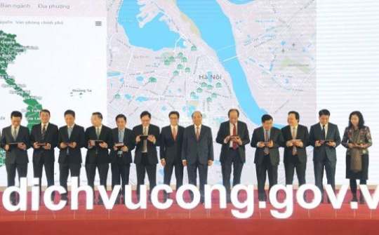 Vietcombank tham gia thanh toán trực tuyến trên cổng dịch vụ công quốc gia