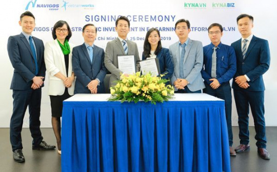 Navigos Group đầu tư vào đào tạo trực tuyến thông qua Kyna.vn và Kynabiz.vn