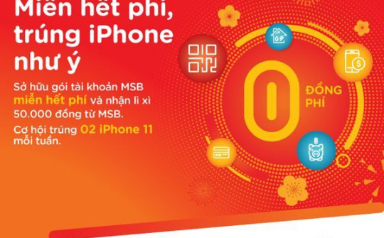 MSB ra nhiều gói tài khoản đa tiện ích đáp ứng nhiều nhóm khách hàng