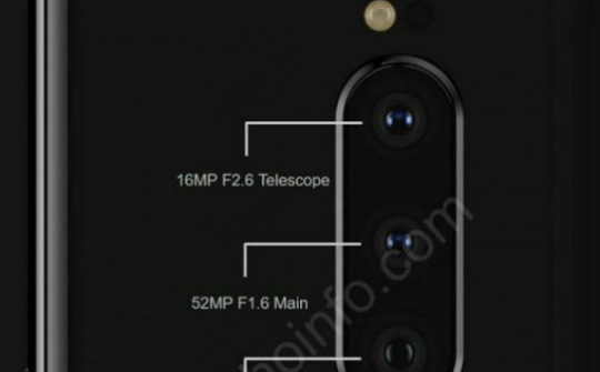 Sony Xperia XZ4 được trang bị cảm biến chính lên tới 52MP