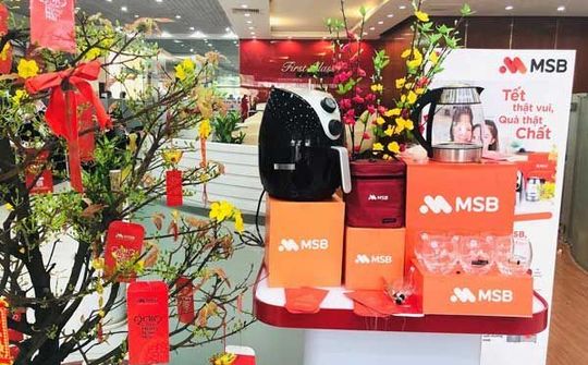 MSB dành nhiều lộc xuân cho KH gửi tiết kiệm