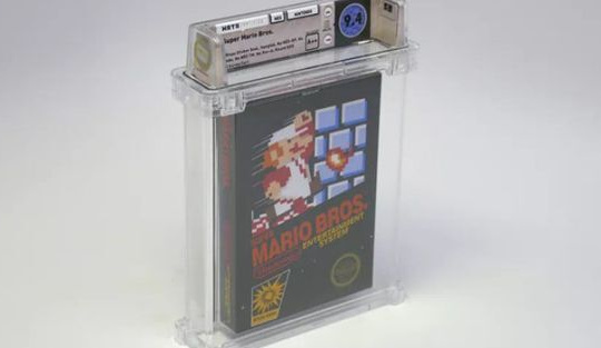 Băng chơi game Mario đời đầu được bán với giá 2,3 tỷ