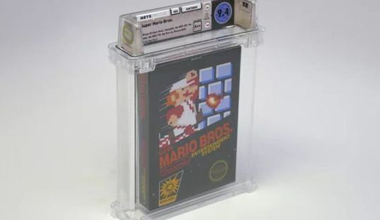 Băng chơi game Mario đời đầu được bán với giá 2,3 tỷ