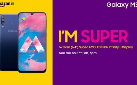Galaxy M30 sẽ có mặt trên thị trường vào cuối tháng này