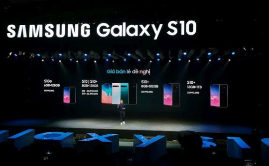 Galaxy S10 series ra mắt thị trường Việt giá từ 16 triệu