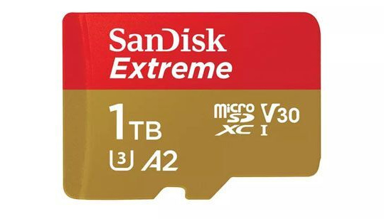 Thẻ nhớ khủng nhất thế giới dung lượng 1TB đã xuất hiện