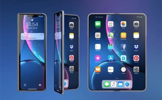 Apple sẽ sớm trình làng iPhone màn hình gập