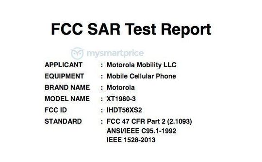 Motorola Moto Z4 Play số mã XT1980-3 bất ngờ được FCC chứng nhận
