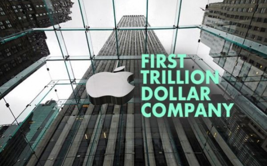 Apple vượt Microsoft thành công ty giàu nhất thế giới