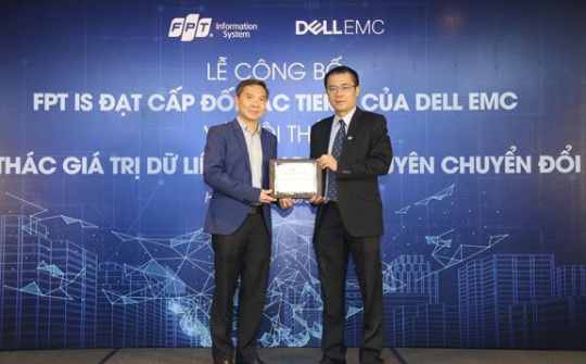 FPT IS trở thành đối tác cao cấp của Dell EMC