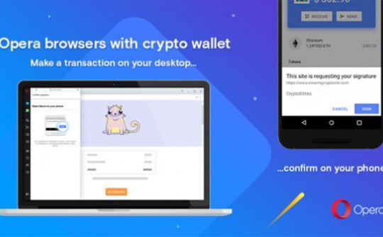 Trình duyệt Opera Touch trên iOS sẽ sớm có chức năng "ví tiền ảo" riêng