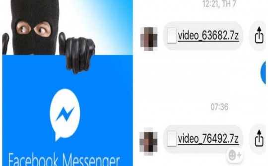 Mã độc dưới dạng video đang lây lan qua Facebook Messenger