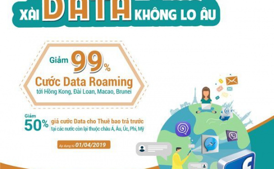 Viettel giảm tới 99% cước dịch vụ Data Roaming