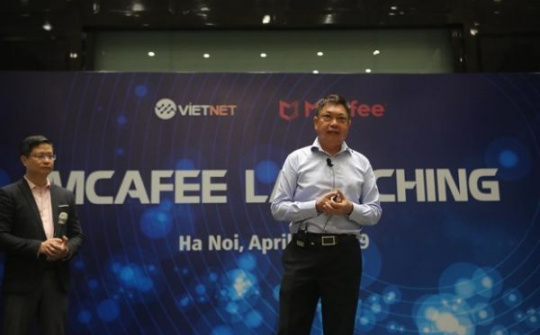Vietnet trở thành nhà phân phối giải pháp của McAfee tại Việt Nam