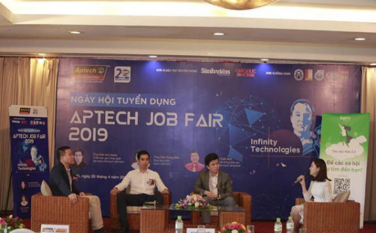 Aptech job fair 2019: Định hướng nghề nghiệp, nâng cao năng lực và kỹ năng cho sinh viên