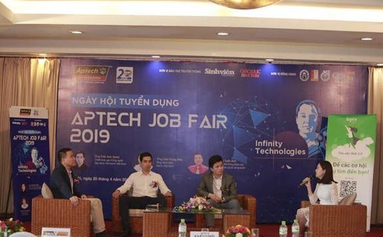 Aptech job fair 2019: Định hướng nghề nghiệp, nâng cao năng lực và kỹ năng cho sinh viên