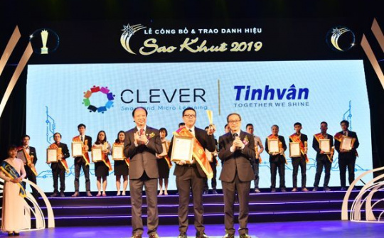 Phần mềm đào tạo trực tuyến Clever nhận Danh hiệu Sao Khuê 2019