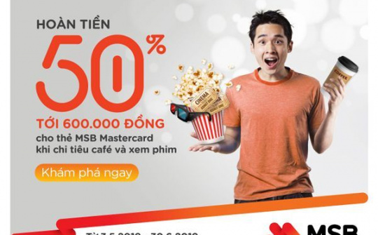 Ưu đãi đặc biệt phù hợp với những ngày cuối tuần từ MSB