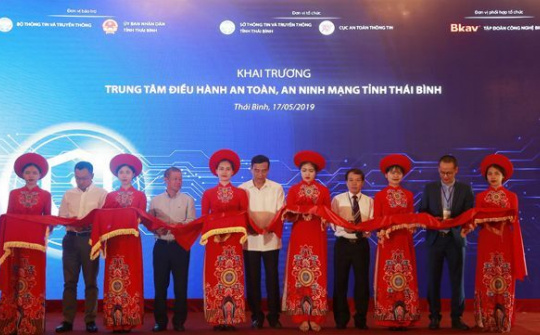 Thái Bình khai trương Trung tâm điều hành an ninh mạng SOC